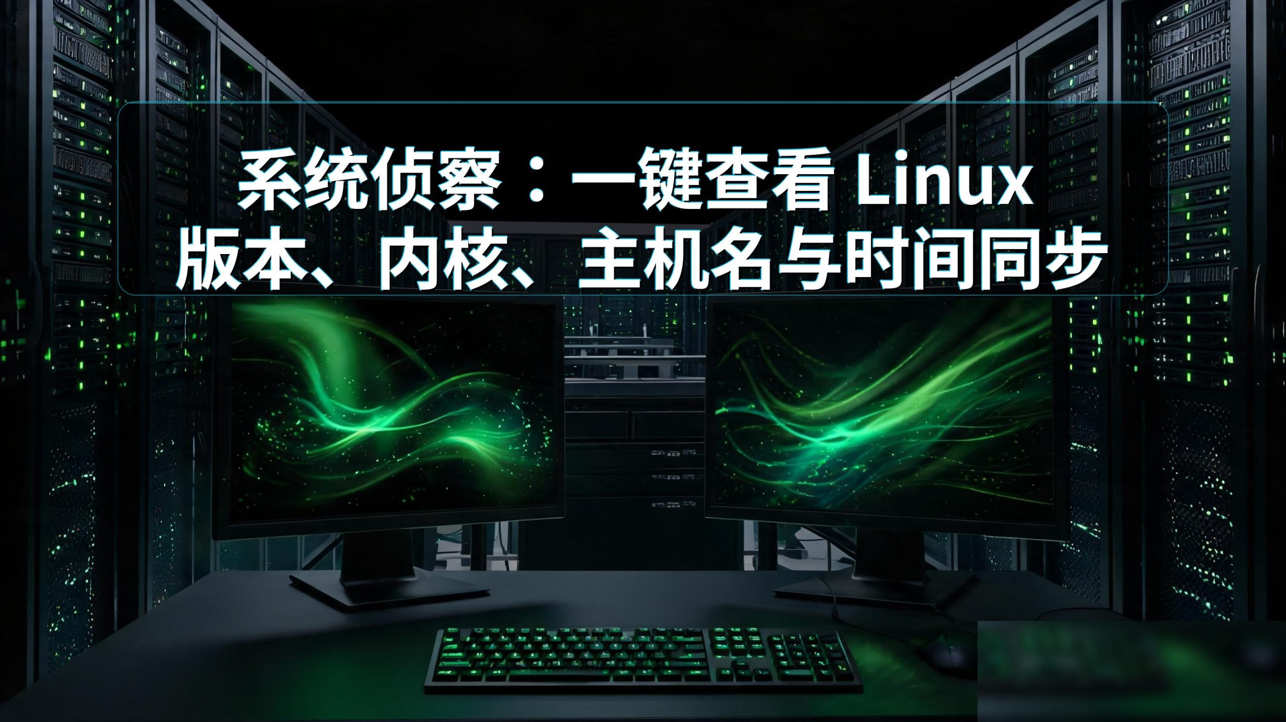 系统侦察:一键查看 Linux 版本、内核、主机名与时间同步的图片 系统侦察:一键查看 Linux 版本、内核、主机名与时间同步的图片