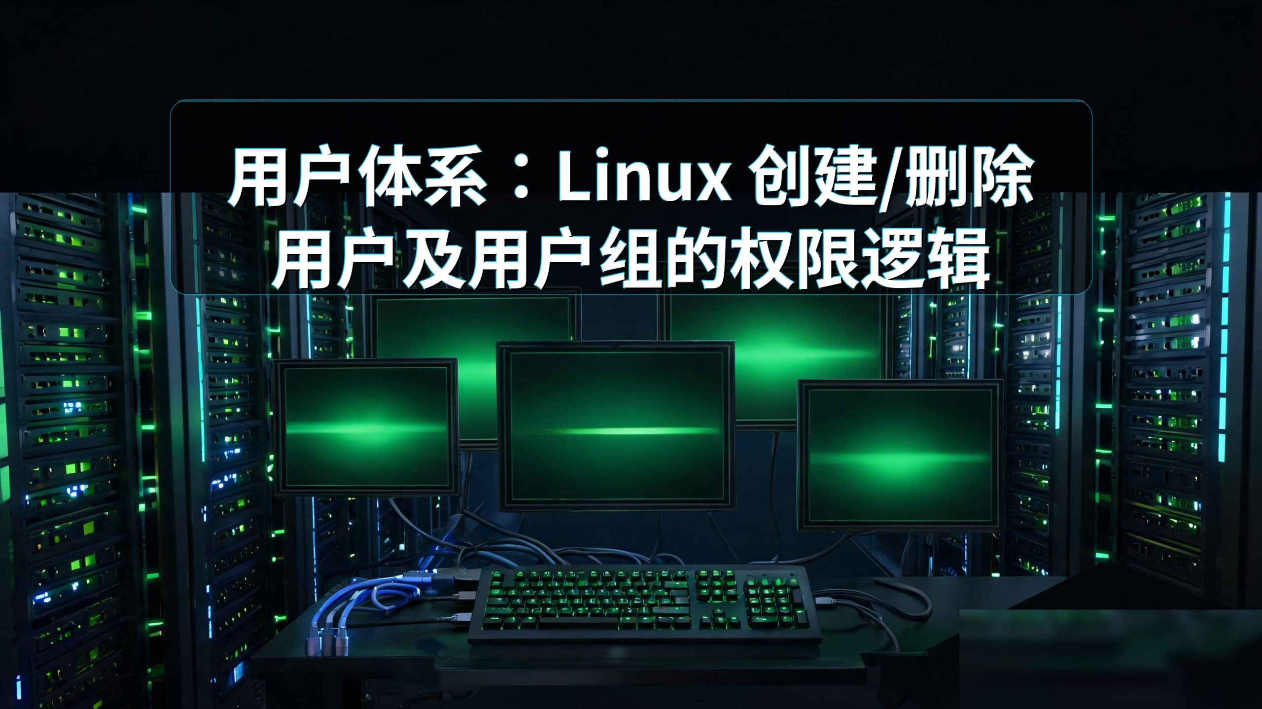 用户体系：Linux 创建/删除用户及用户组的权限逻辑