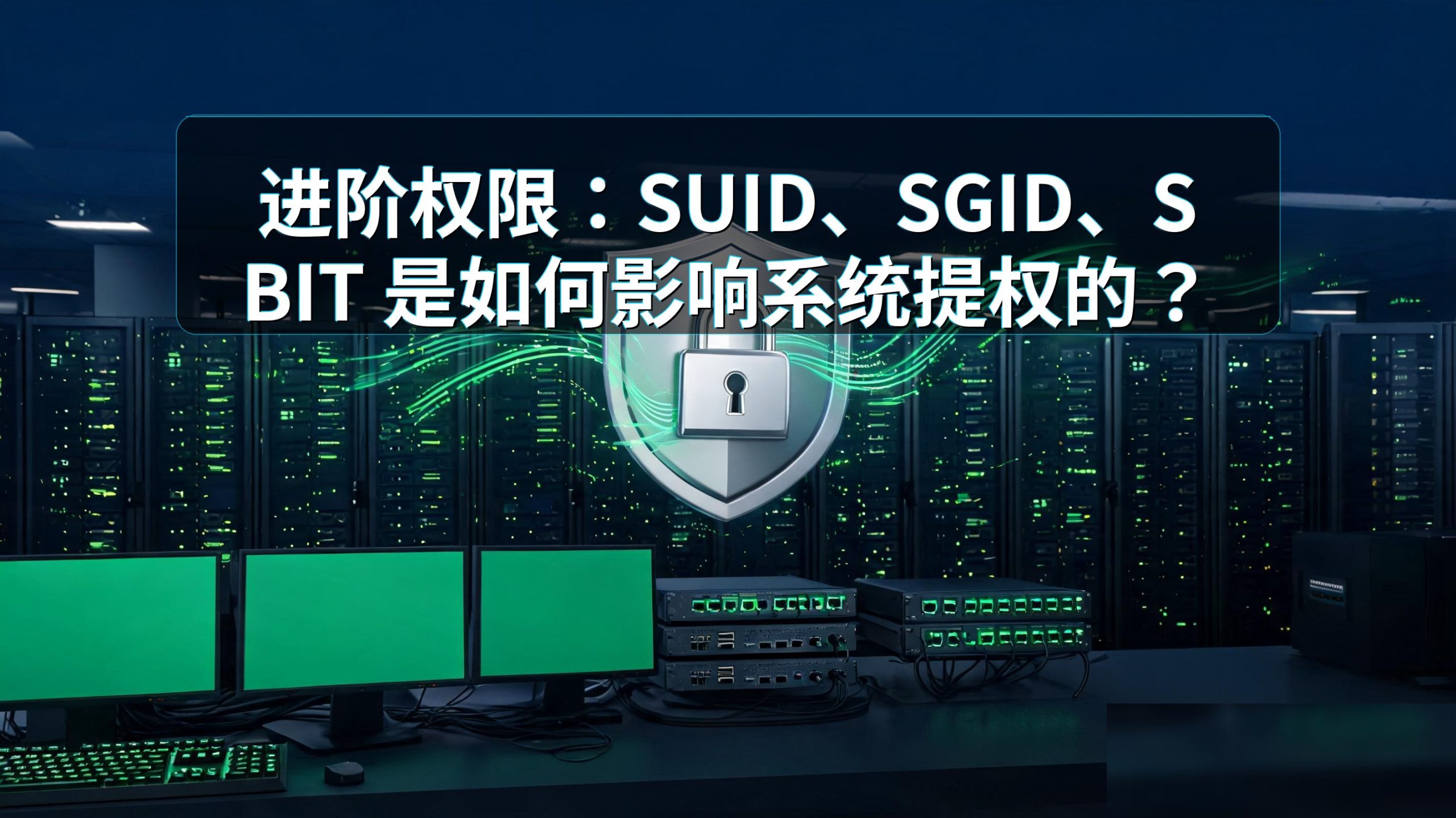 进阶权限：SUID、SGID、SBIT 是如何影响系统提权的？