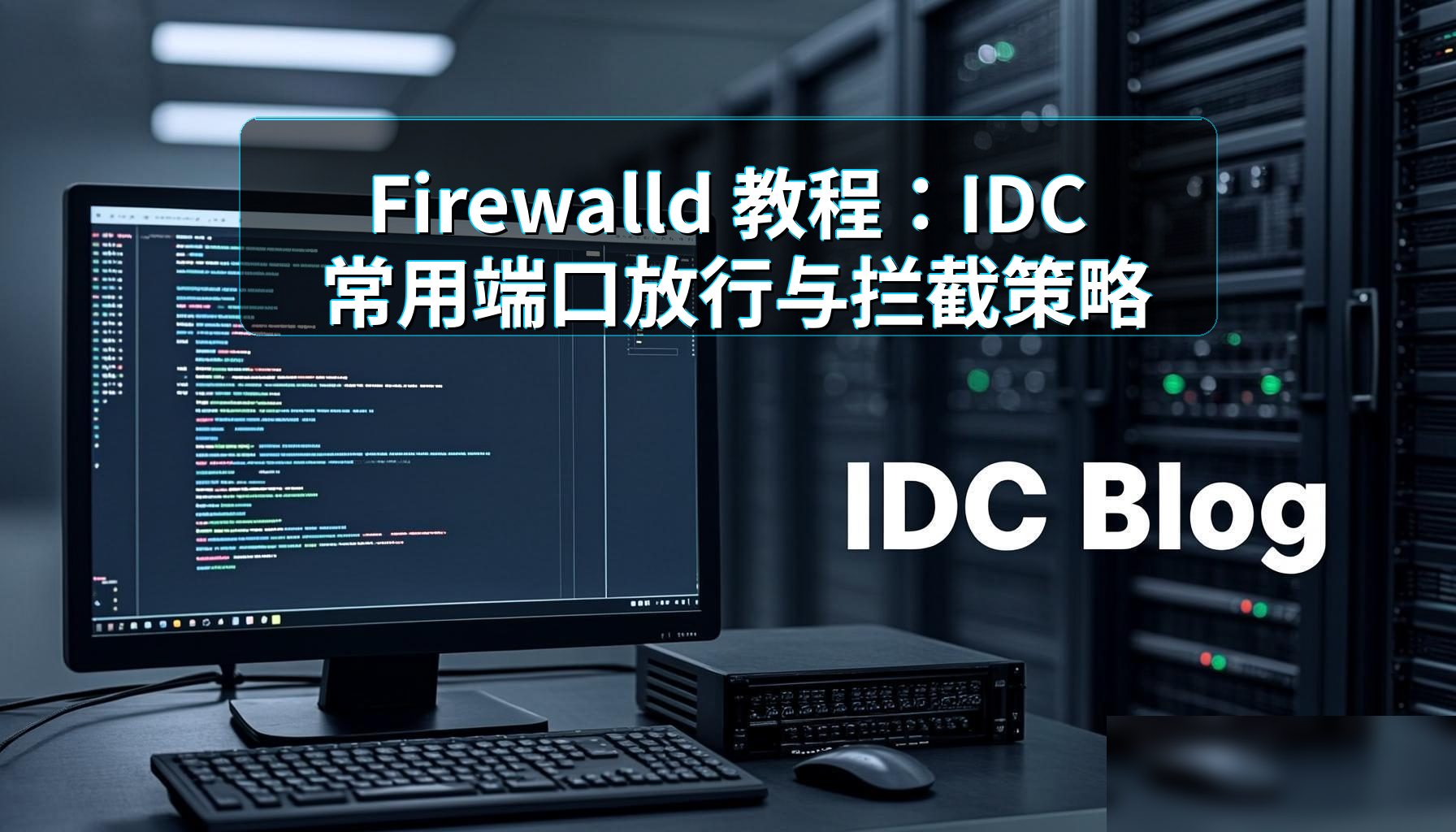 Firewalld 教程：IDC 常用端口放行与拦截策略