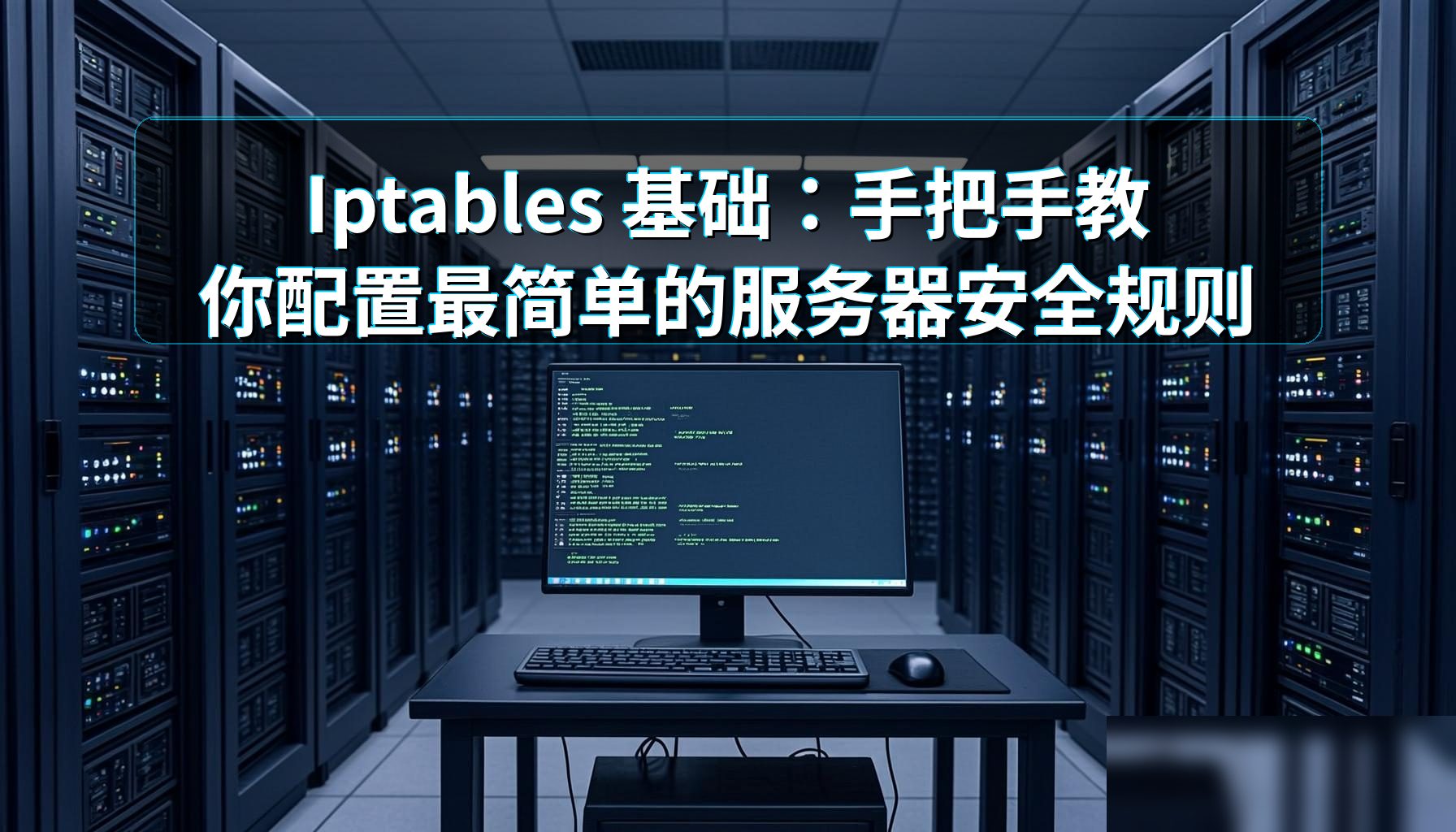 Iptables 基础：手把手教你配置最简单的服务器安全规则