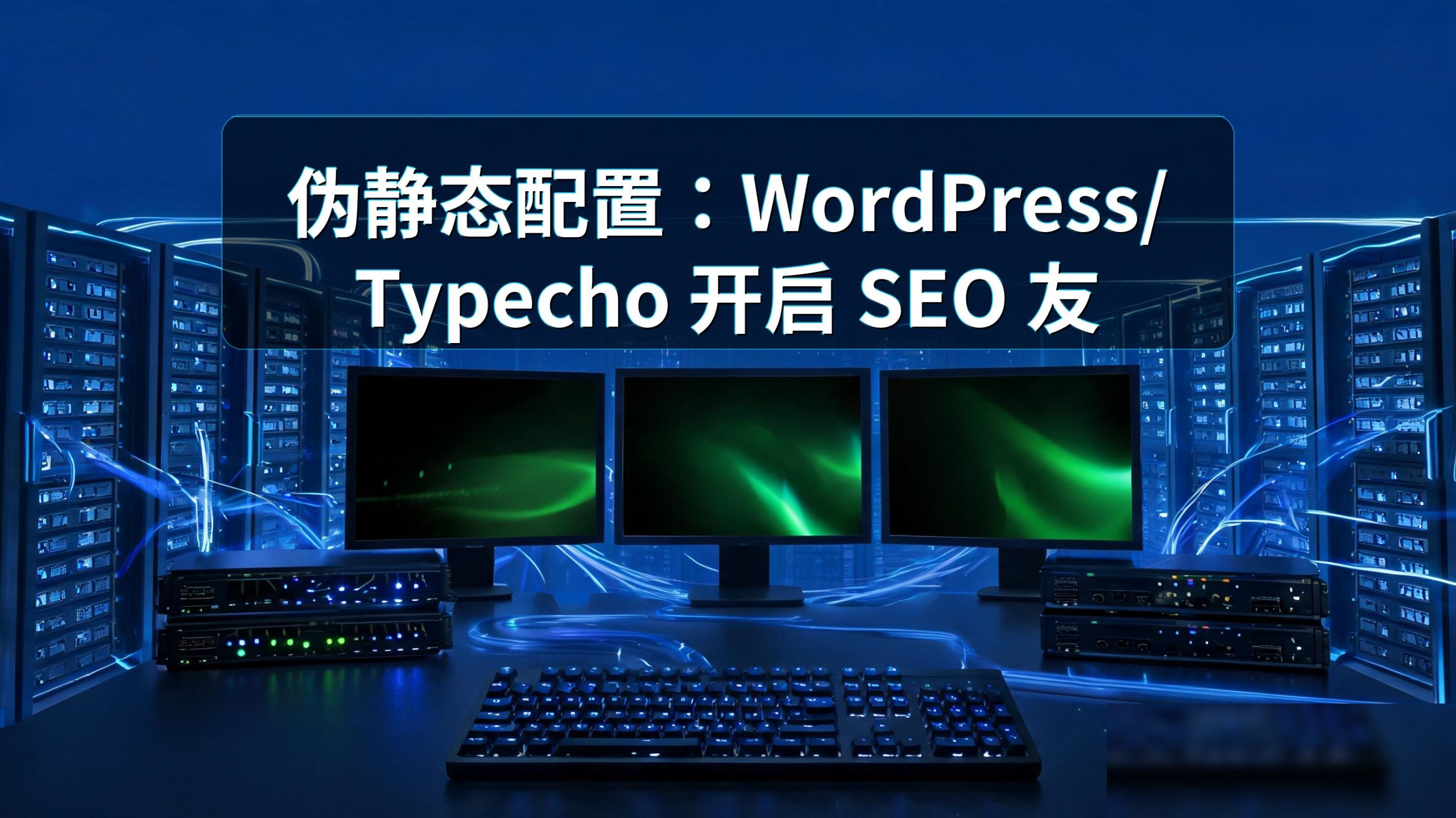 伪静态配置：WordPress/Typecho 开启 SEO 友好链接
