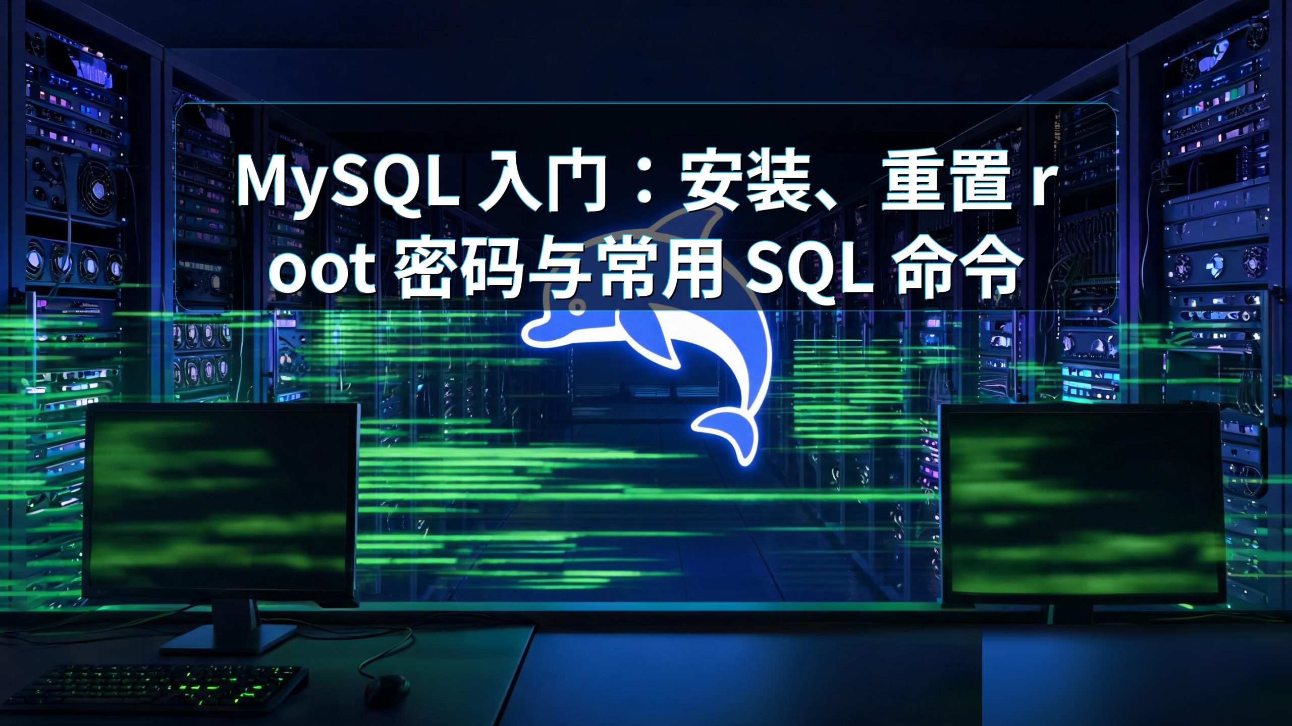MySQL 入门：安装、重置 root 密码与常用 SQL 命令