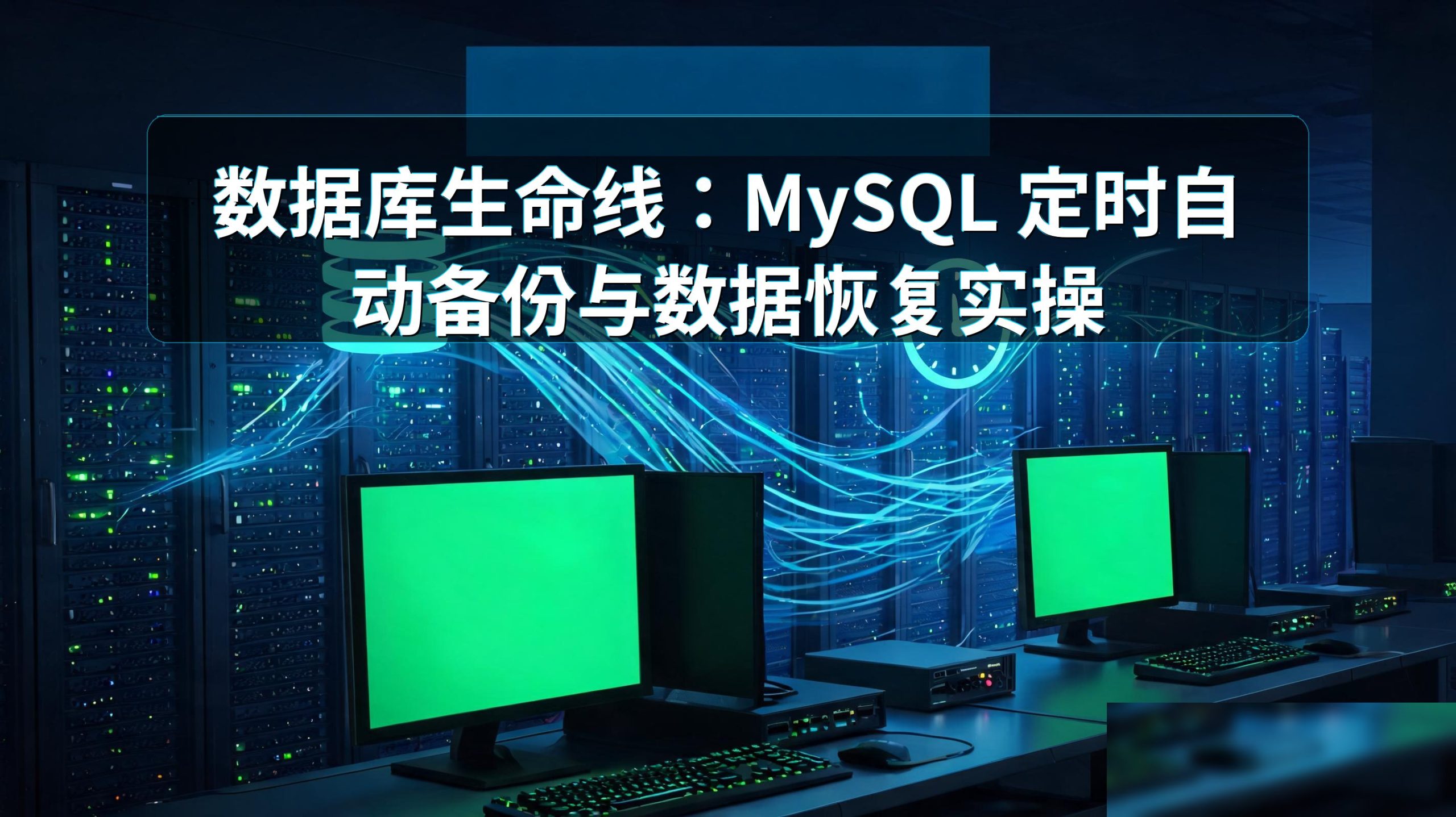 数据库生命线：MySQL 定时自动备份与数据恢复实操