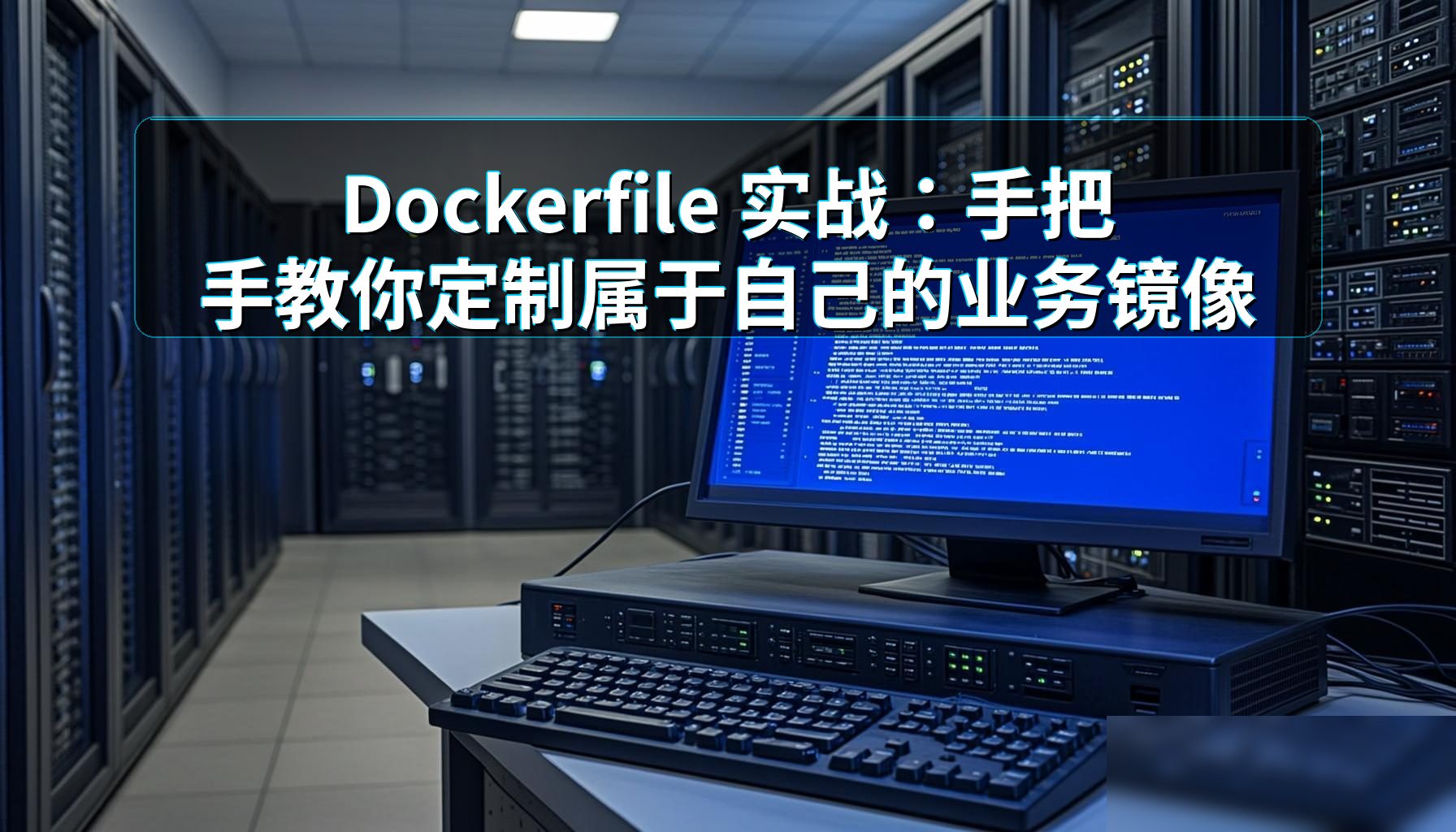 Dockerfile 实战：手把手教你定制属于自己的业务镜像