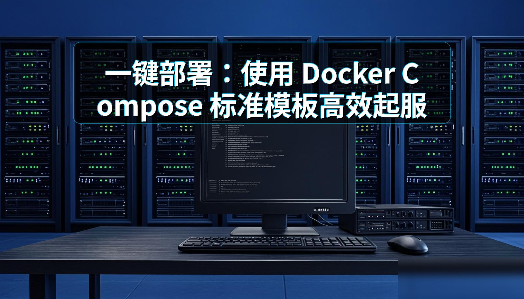一键部署：使用 Docker Compose 标准模板高效起服