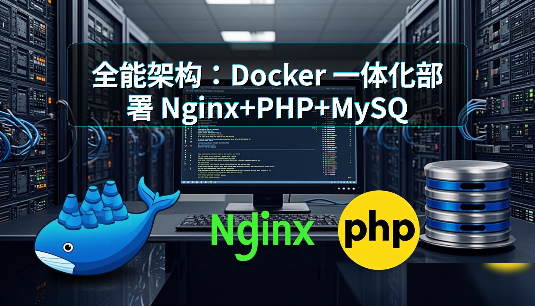全能架构：Docker 一体化部署 Nginx+PHP+MySQL 环境