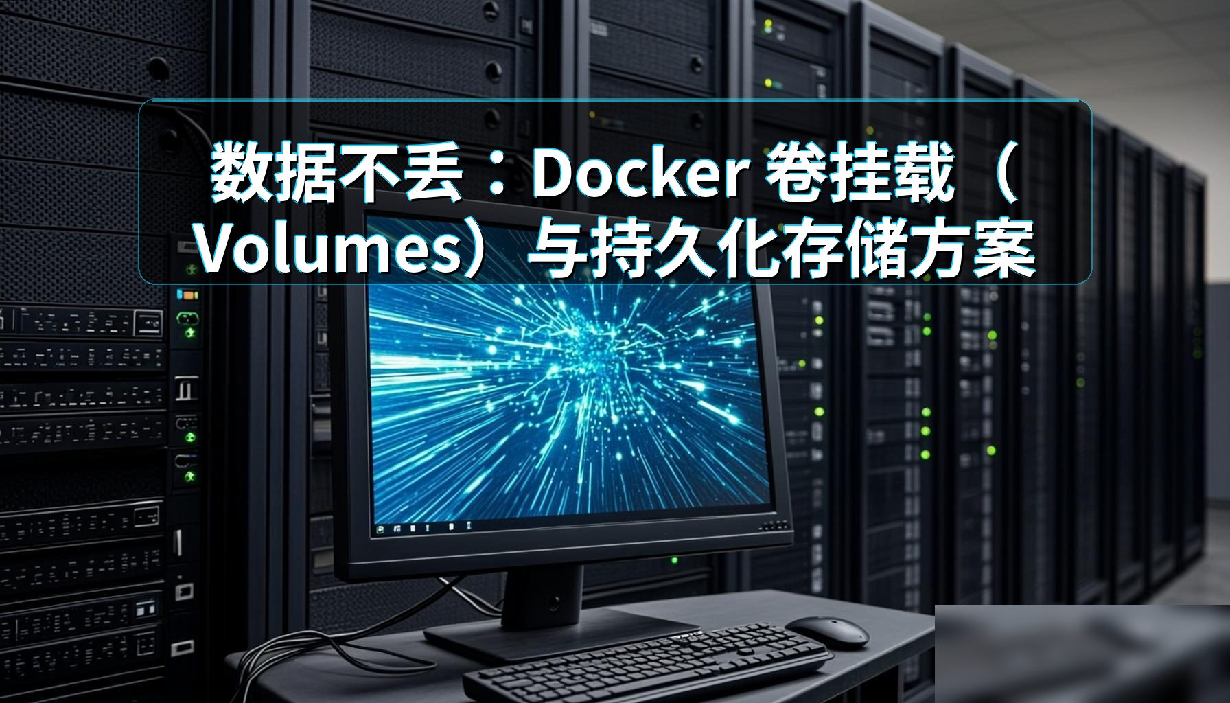 数据不丢：Docker 卷挂载（Volumes）与持久化存储方案