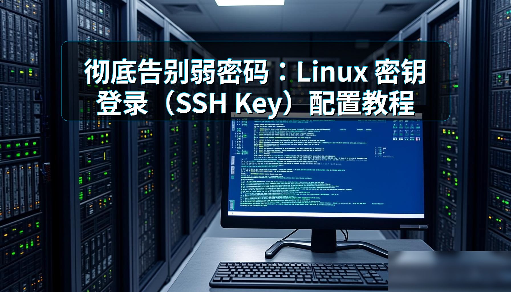 彻底告别弱密码：Linux 密钥登录（SSH Key）配置教程