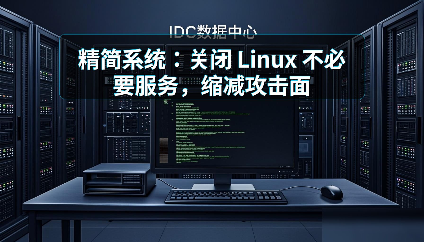 精简系统：关闭 Linux 不必要服务，缩减攻击面
