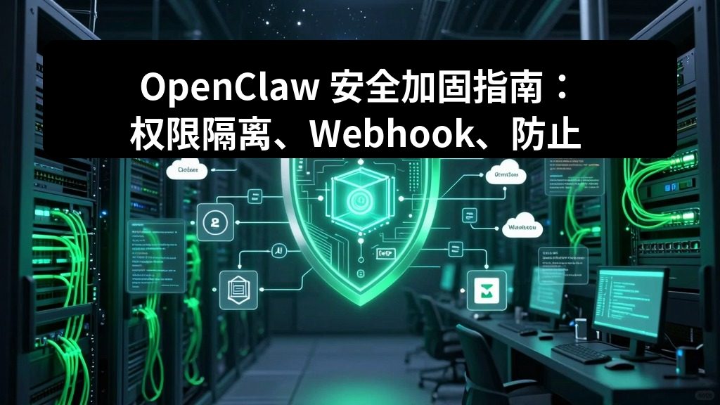 OpenClaw 安全加固指南：权限隔离、Webhook、防止 API Key 泄露