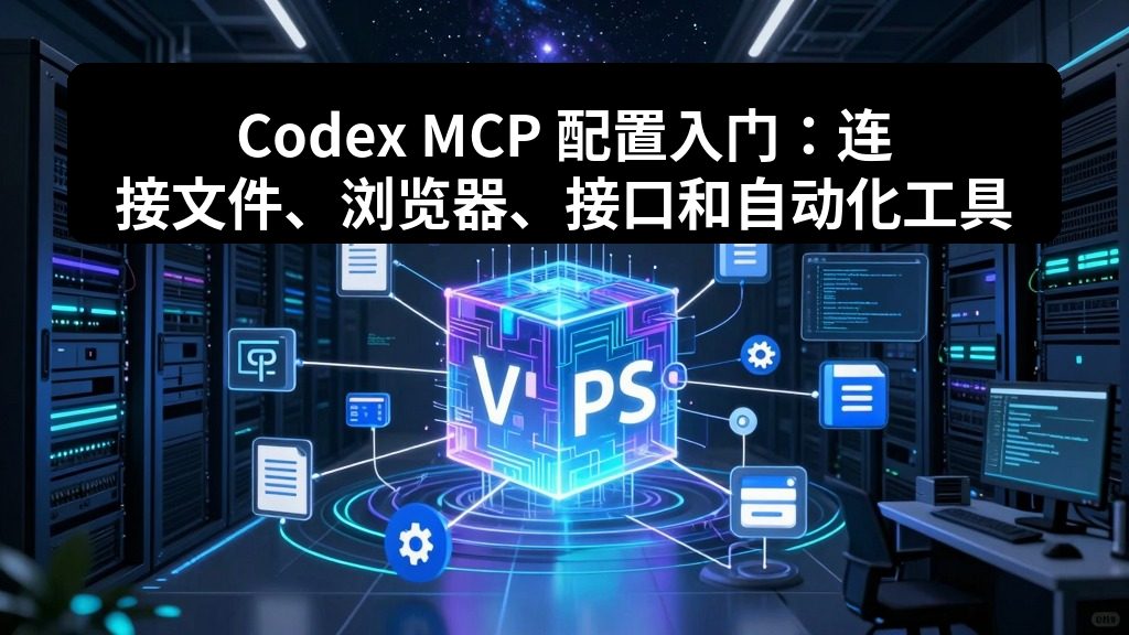 Codex MCP 配置入门:连接文件、浏览器、接口和自动化工具 2 zhujixuan TASK 102