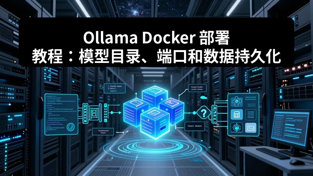 Ollama Docker 部署教程：模型目录、端口和数据持久化配置