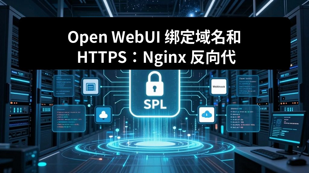 Open WebUI 绑定域名和 HTTPS:Nginx 反向代理配置方法 2 zhujixuan TASK 123