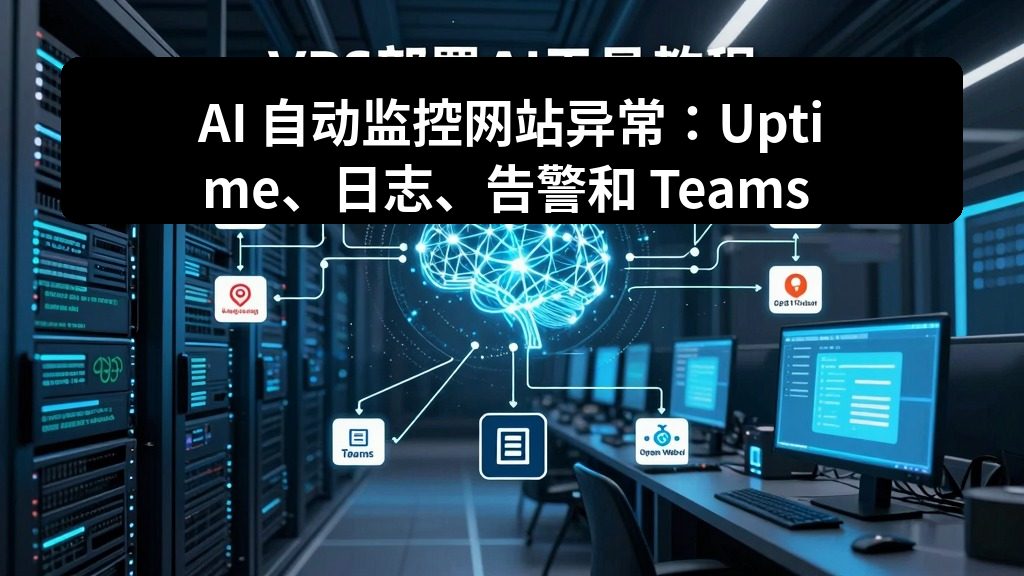 AI 自动监控网站异常：Uptime、日志、告警和 Teams 通知