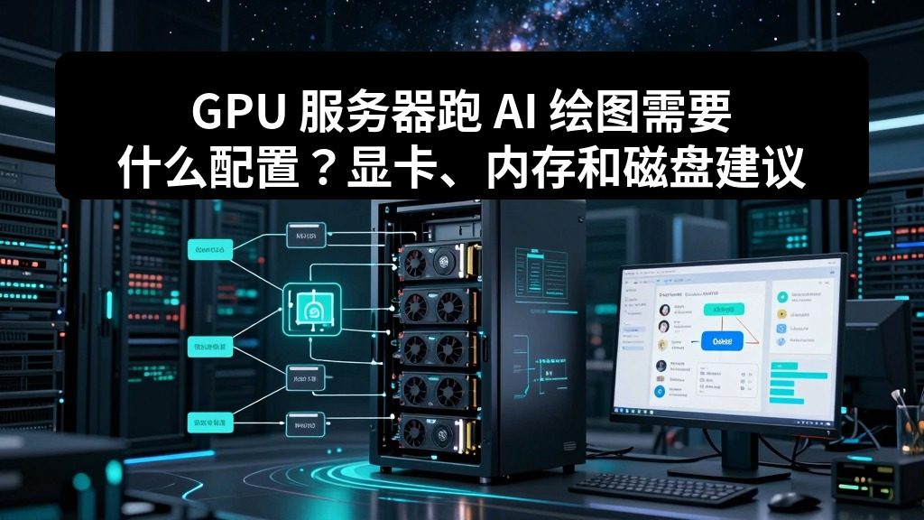 GPU 服务器跑 AI 绘图需要什么配置？显卡、内存和磁盘建议