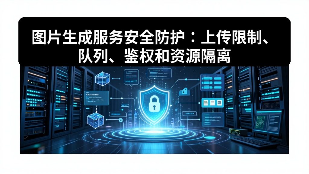 图片生成服务安全防护：上传限制、队列、鉴权和资源隔离