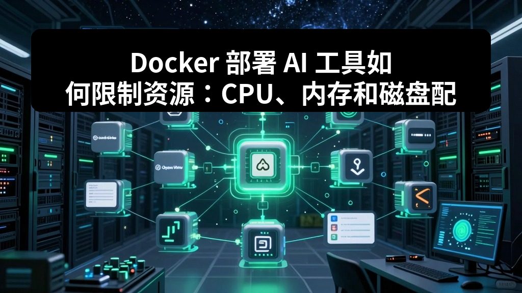 Docker 部署 AI 工具如何限制资源：CPU、内存和磁盘配额