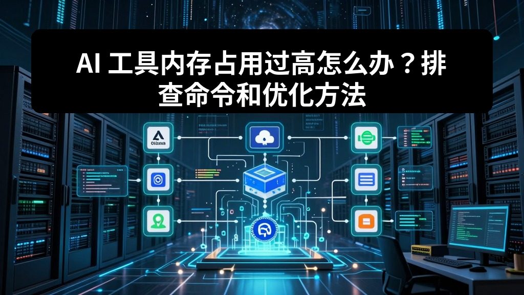 AI 工具内存占用过高怎么办？排查命令和优化方法