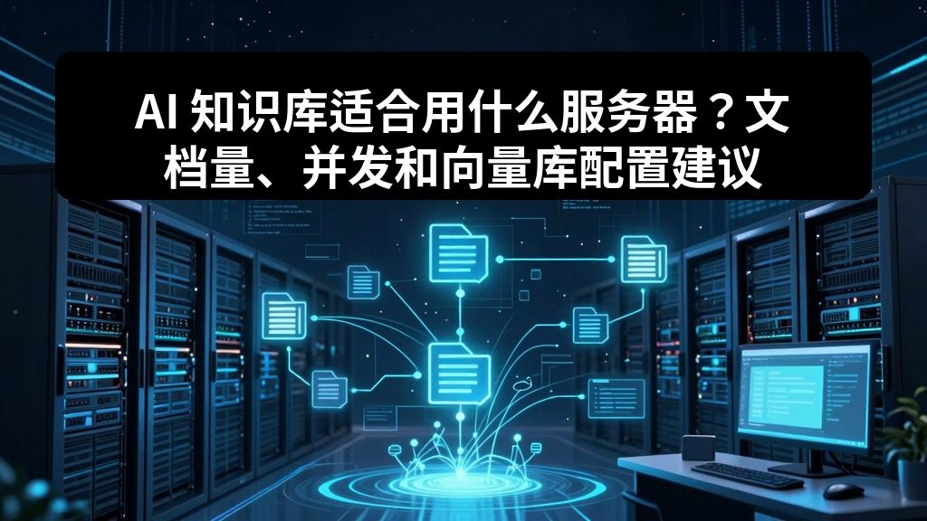 AI 知识库适合用什么服务器？文档量、并发和向量库配置建议