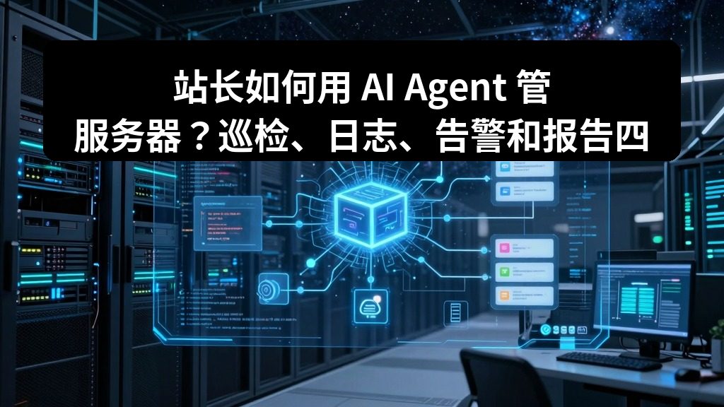 站长如何用 AI Agent 管服务器？巡检、日志、告警和报告四个核心场景