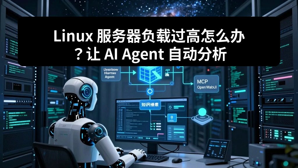 Linux 服务器负载过高怎么办？让 AI Agent 自动分析 top 和 uptime 输出