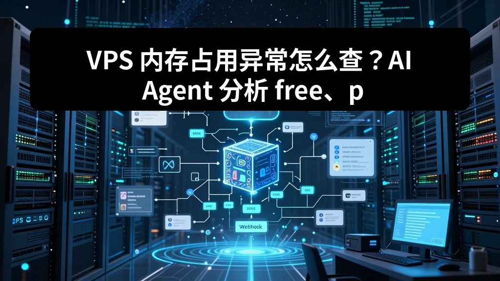 VPS 内存占用异常怎么查？AI Agent 分析 free、ps 和进程占用