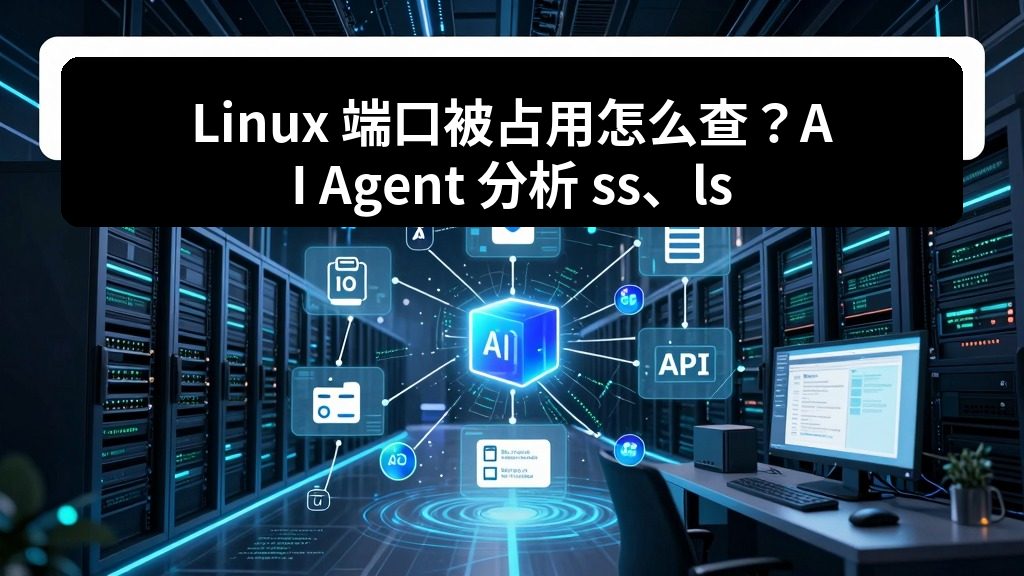 Linux 端口被占用怎么查？AI Agent 分析 ss、lsof 和监听进程