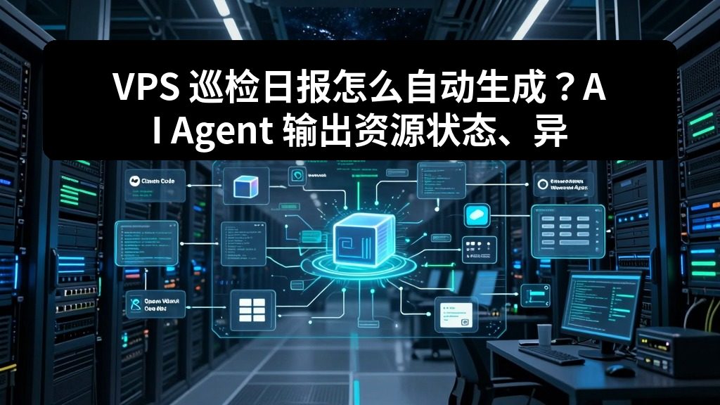 VPS 巡检日报怎么自动生成？AI Agent 输出资源状态、异常项和处理建议