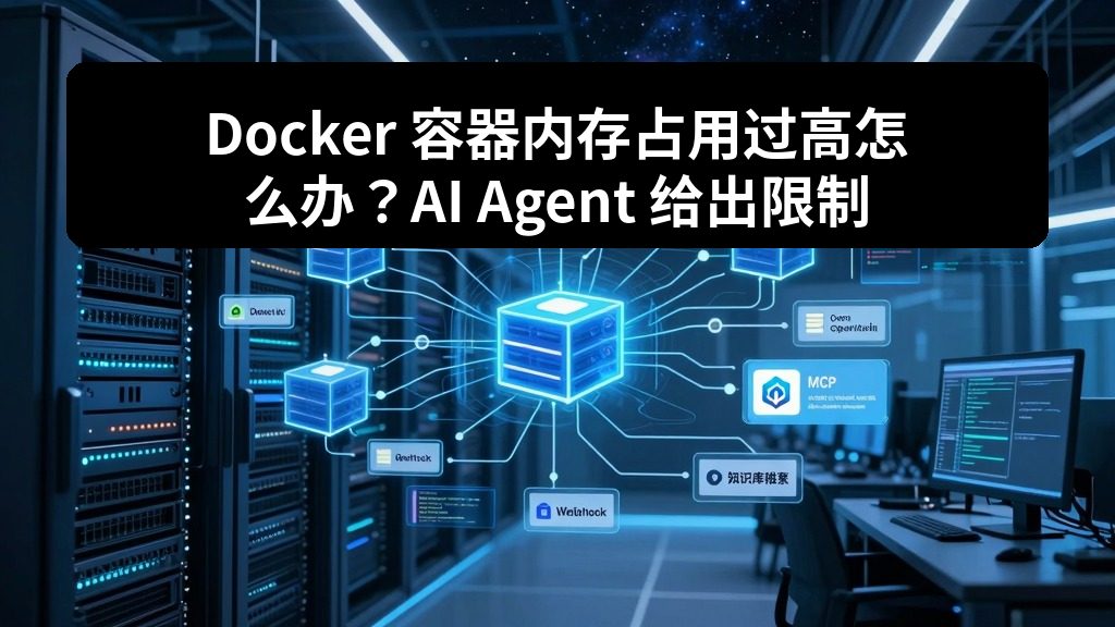 Docker 容器内存占用过高怎么办？AI Agent 给出限制和拆分建议