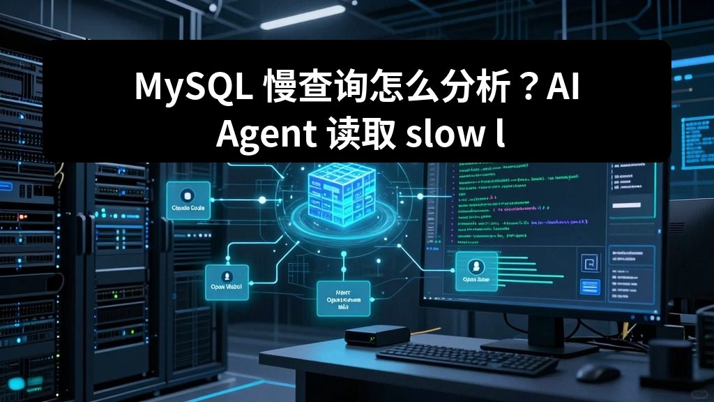 MySQL 慢查询怎么分析？AI Agent 读取 slow log 并给出优化方向