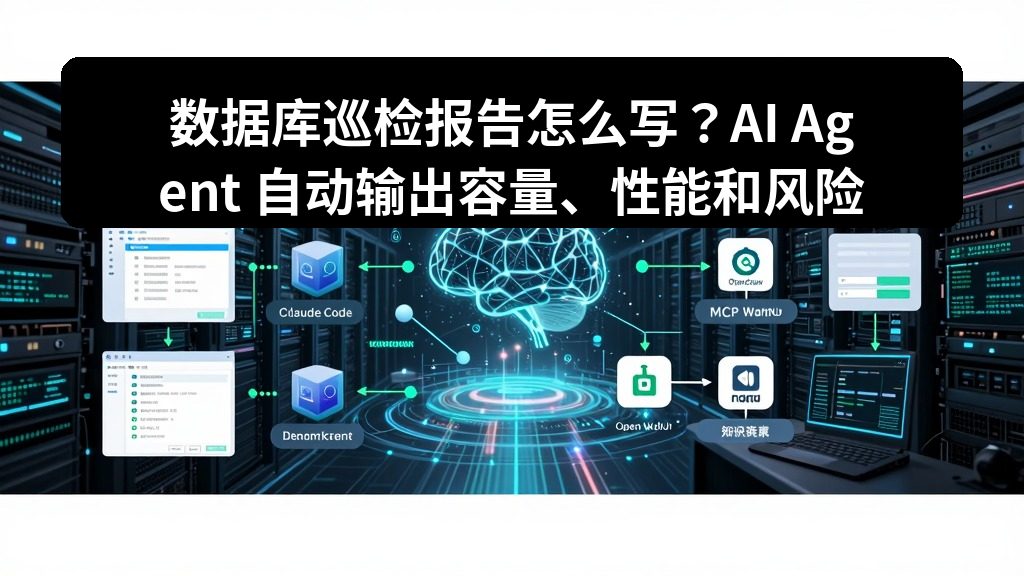 数据库巡检报告怎么写？AI Agent 自动输出容量、性能和风险建议