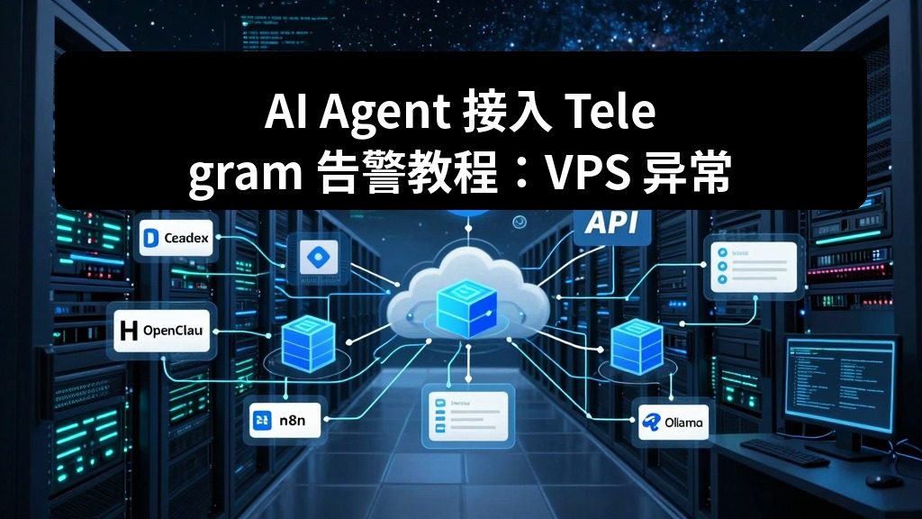AI Agent 接入 Telegram 告警教程：VPS 异常实时提醒到手机