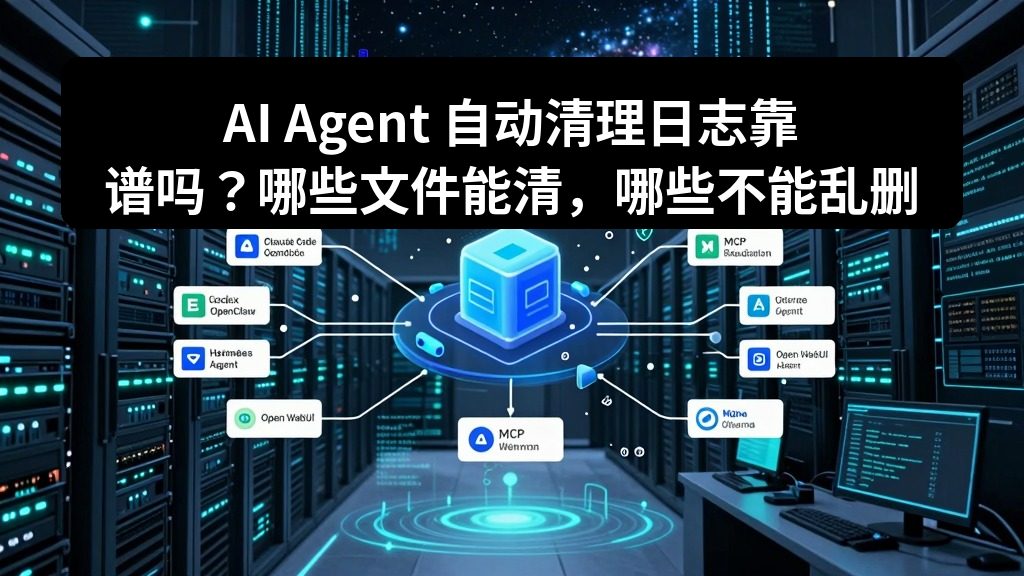 AI Agent 自动清理日志靠谱吗？哪些文件能清，哪些不能乱删