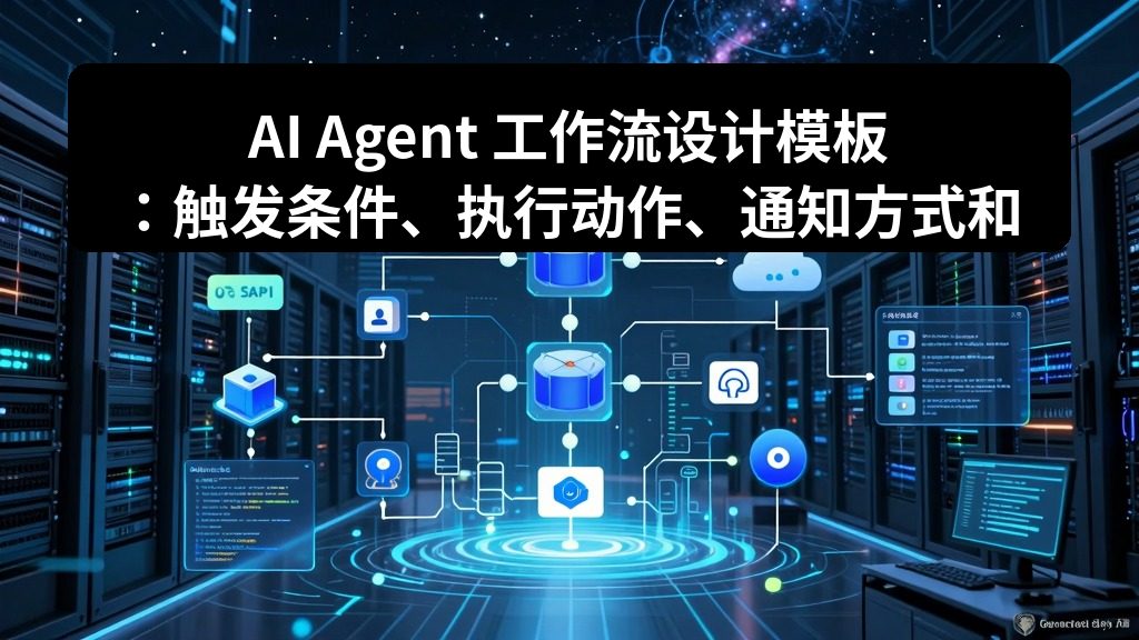 AI Agent 工作流设计模板：触发条件、执行动作、通知方式和人工确认