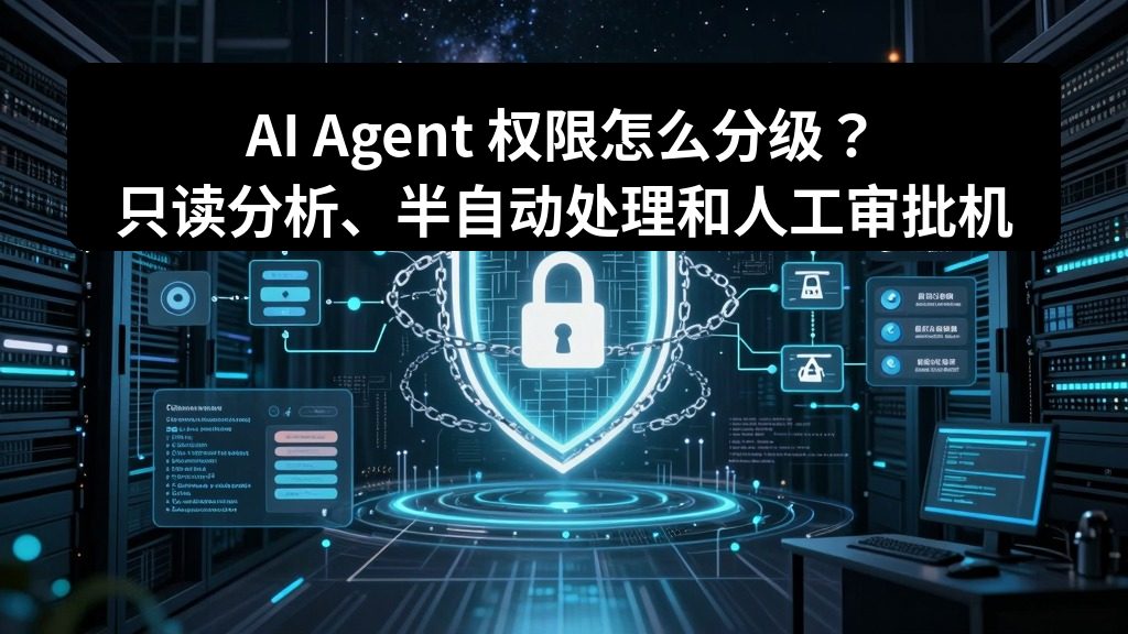 AI Agent 权限怎么分级？只读分析、半自动处理和人工审批机制