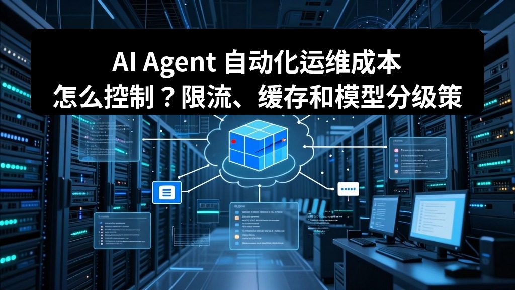 AI Agent 自动化运维成本怎么控制？限流、缓存和模型分级策略